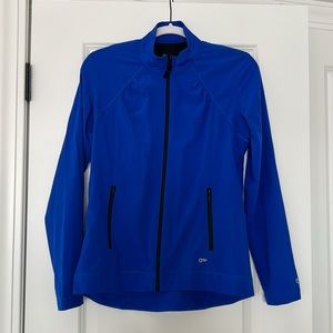 BARCO ONE Women’s Crew Neck Zip Front Basic Jacket - Good Condition - Used